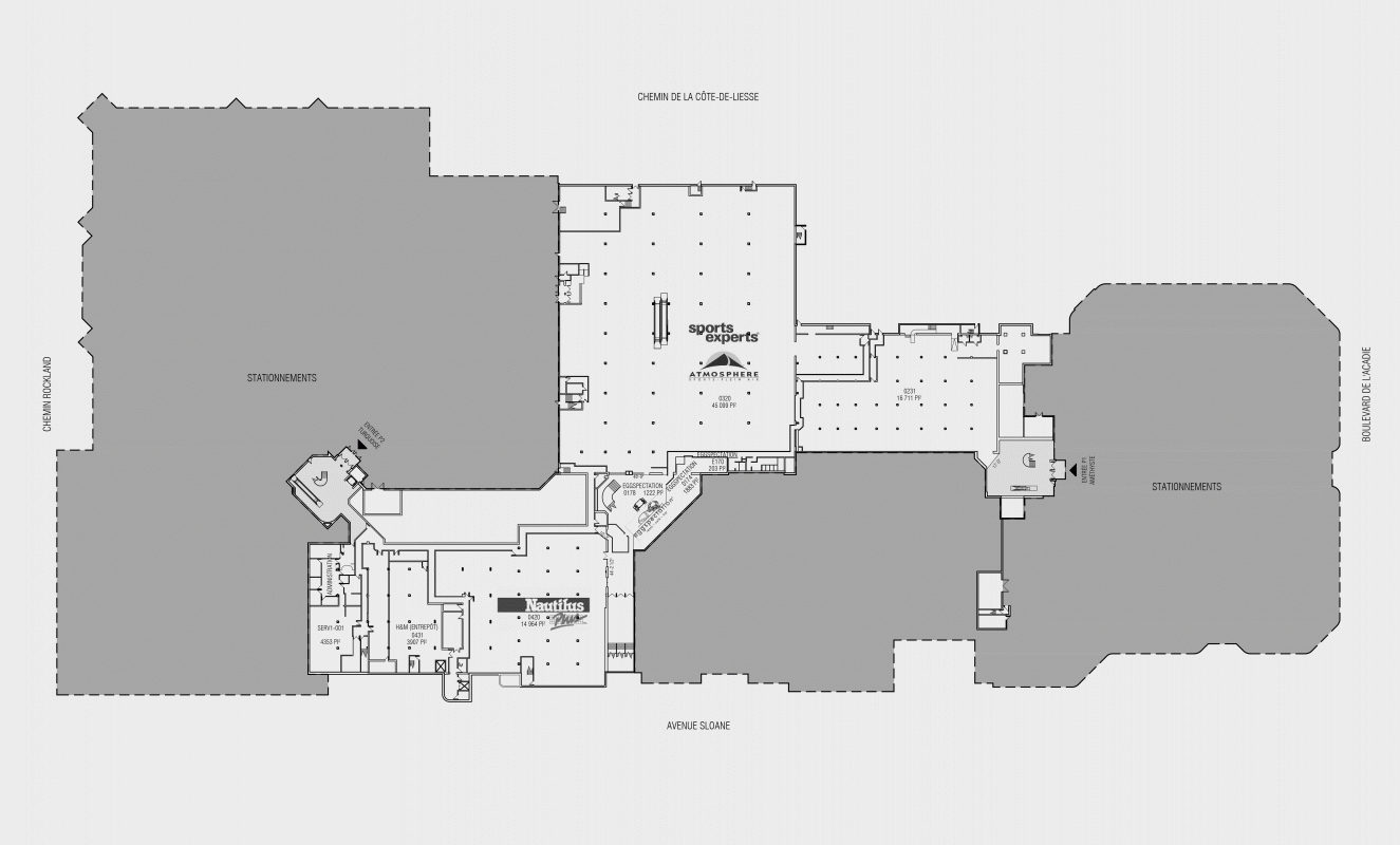 Commercial spaces leasing & rental Rockland Cominar