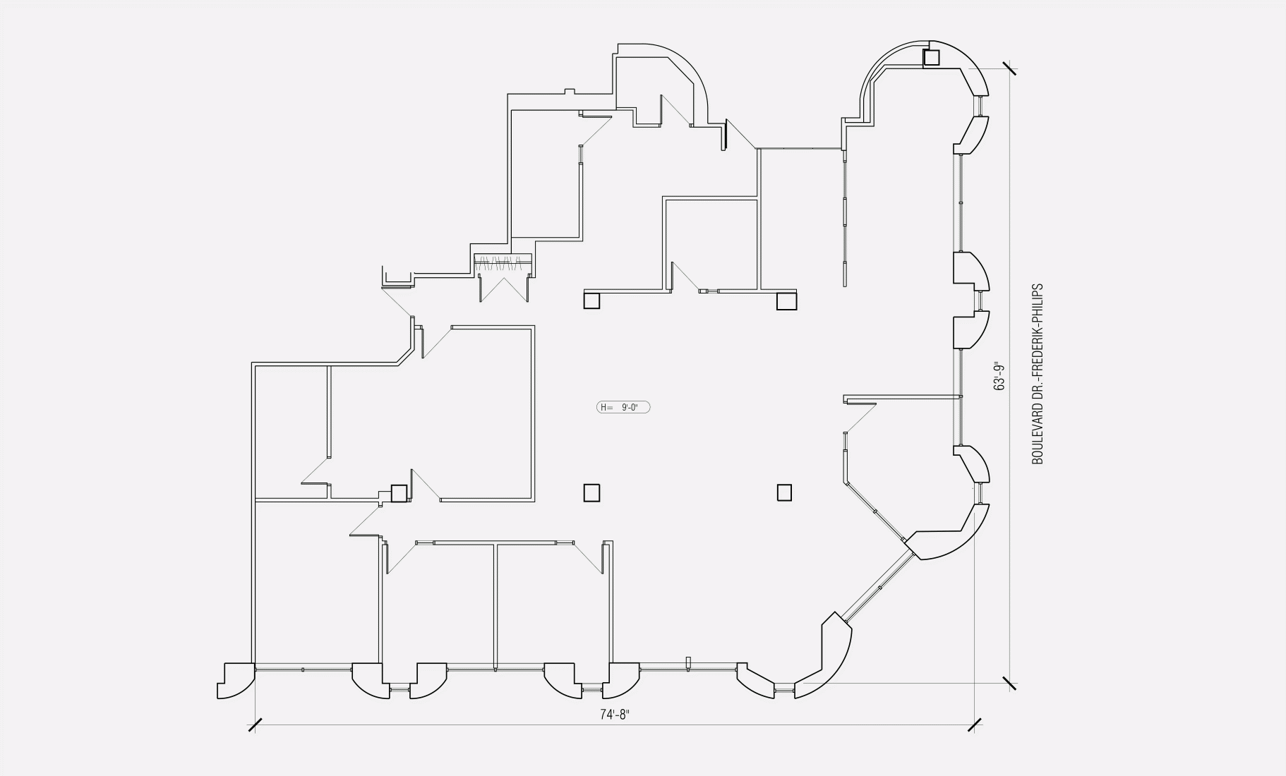 Offices space leasing & rental 1111 Dr.FrederikPhilips Boulevard