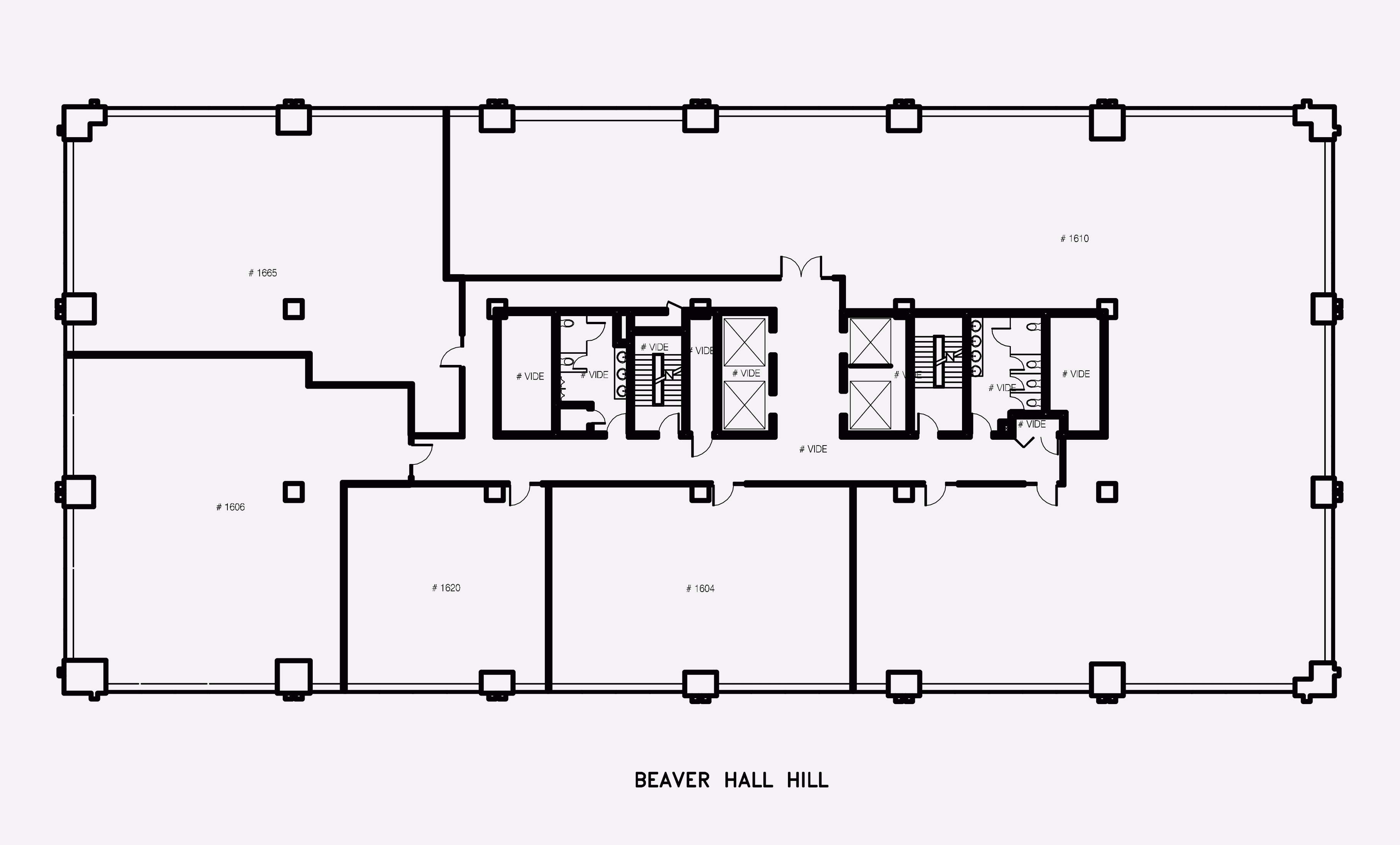 1080 Côte du Beaver Hall - Plan 16