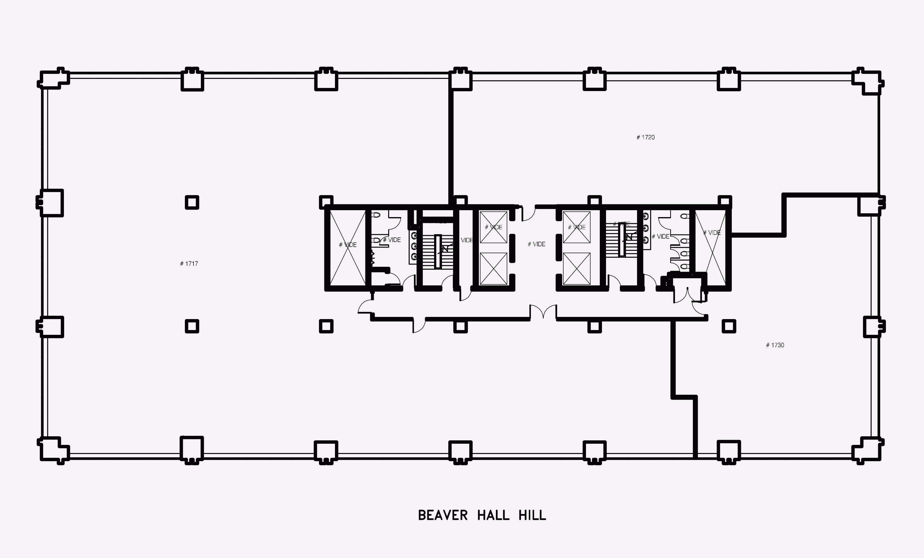 1080 Côte du Beaver Hall - Plan 17