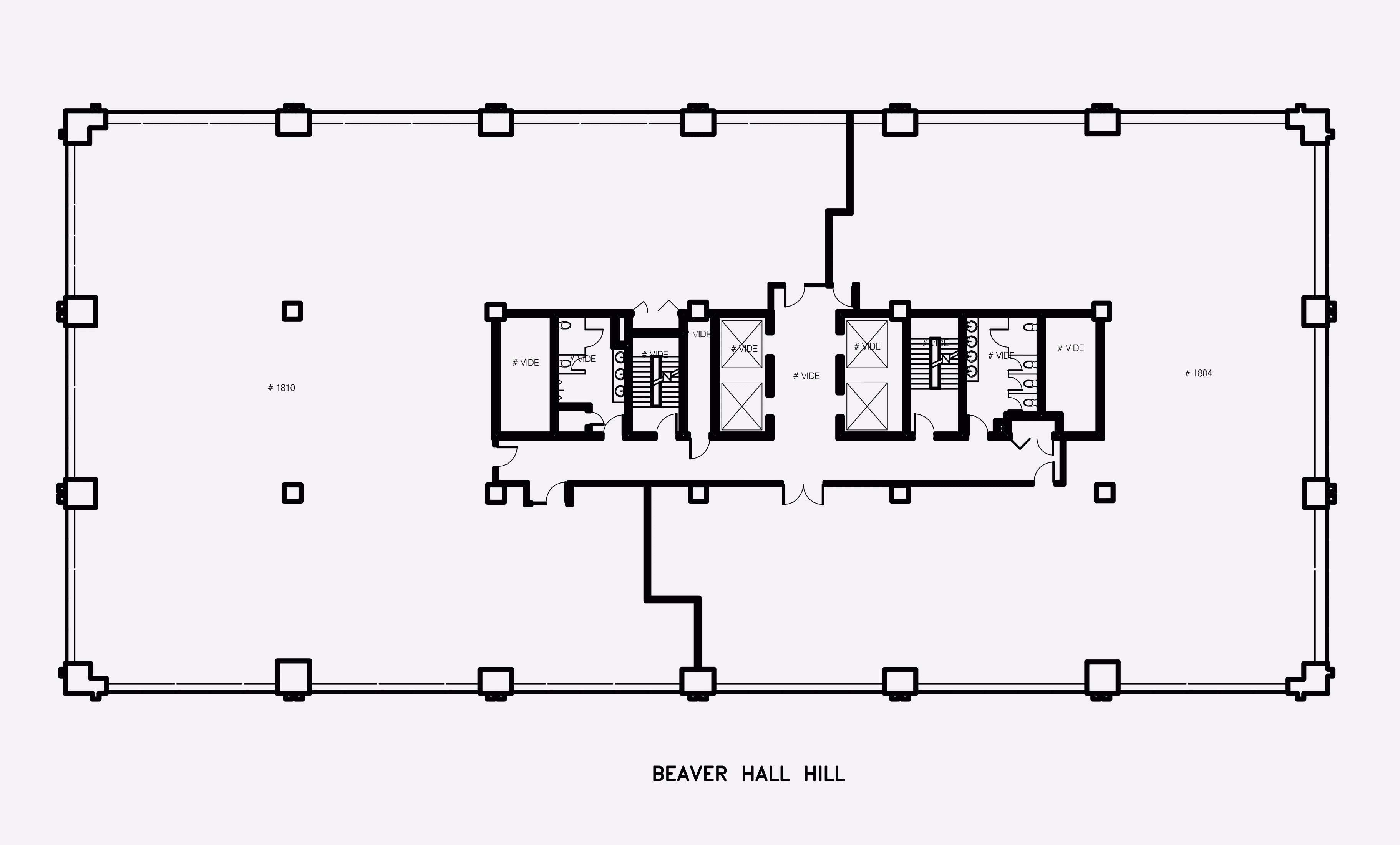 1080 Côte du Beaver Hall - Plan 18