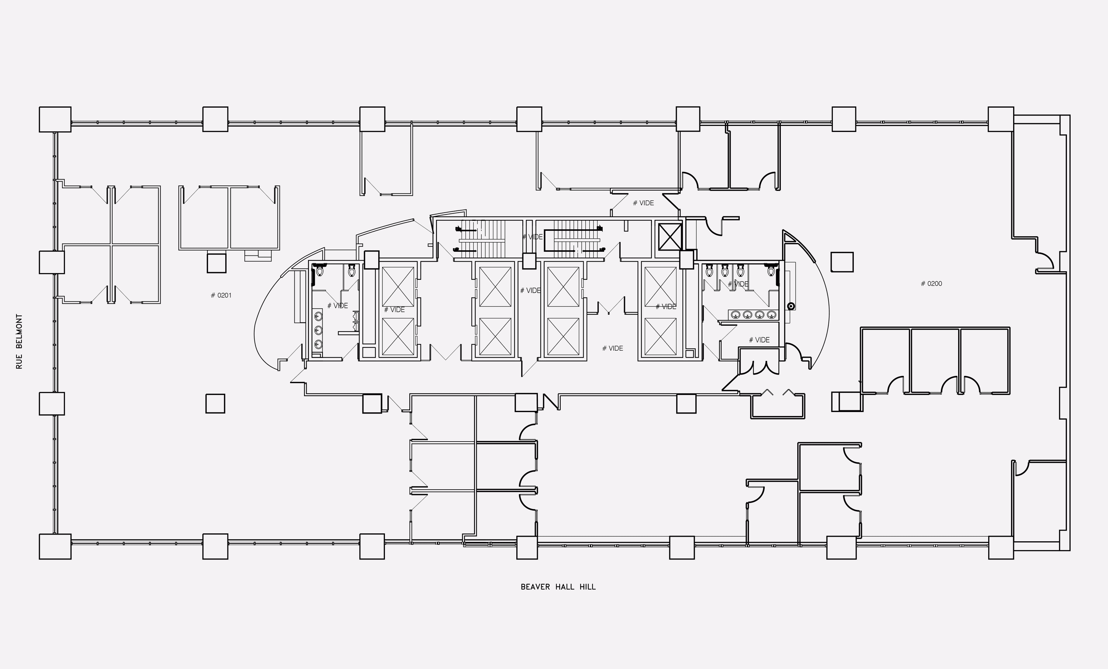 1080 Côte du Beaver Hall - Plan 2