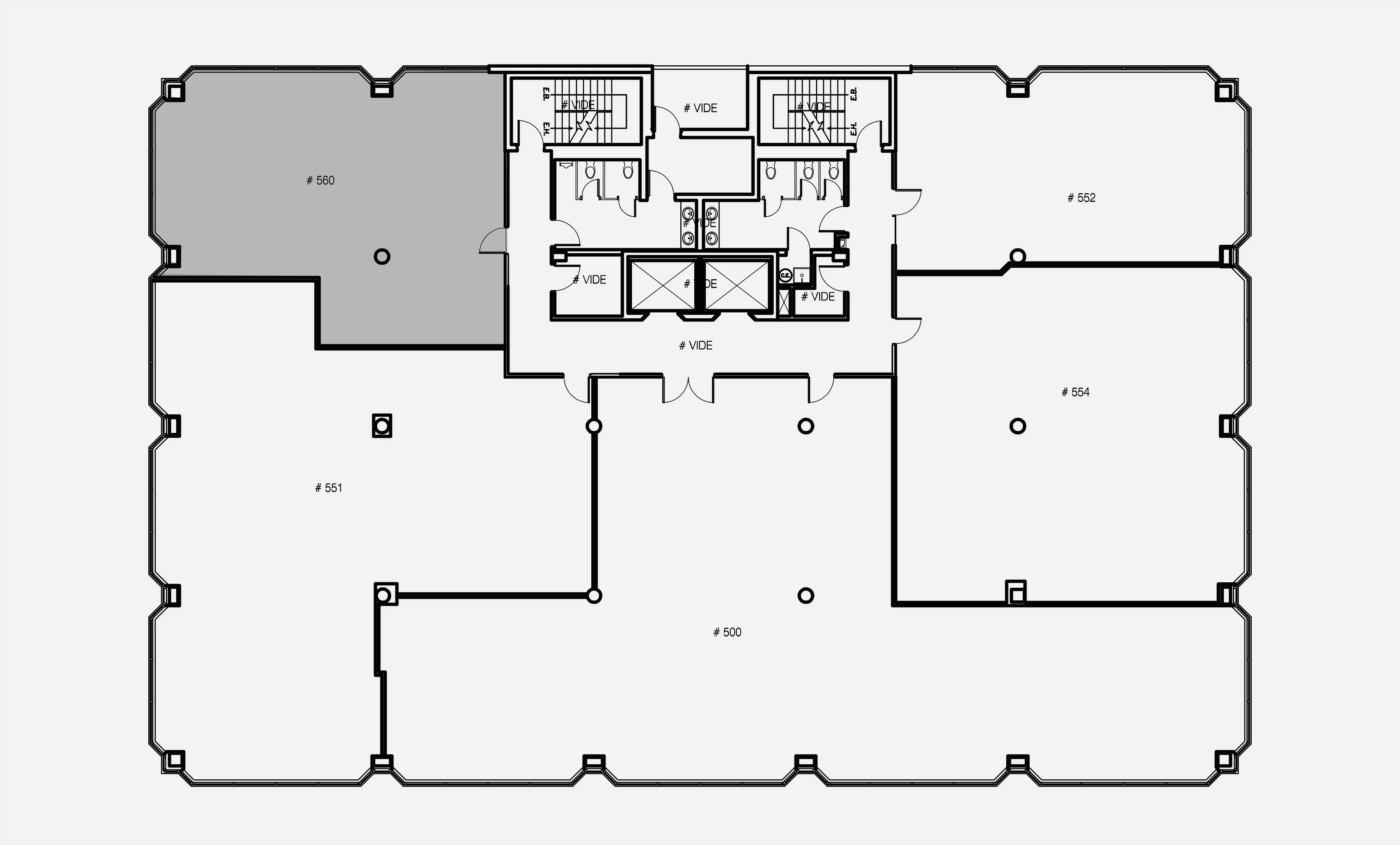Suite #560 - Plan 1