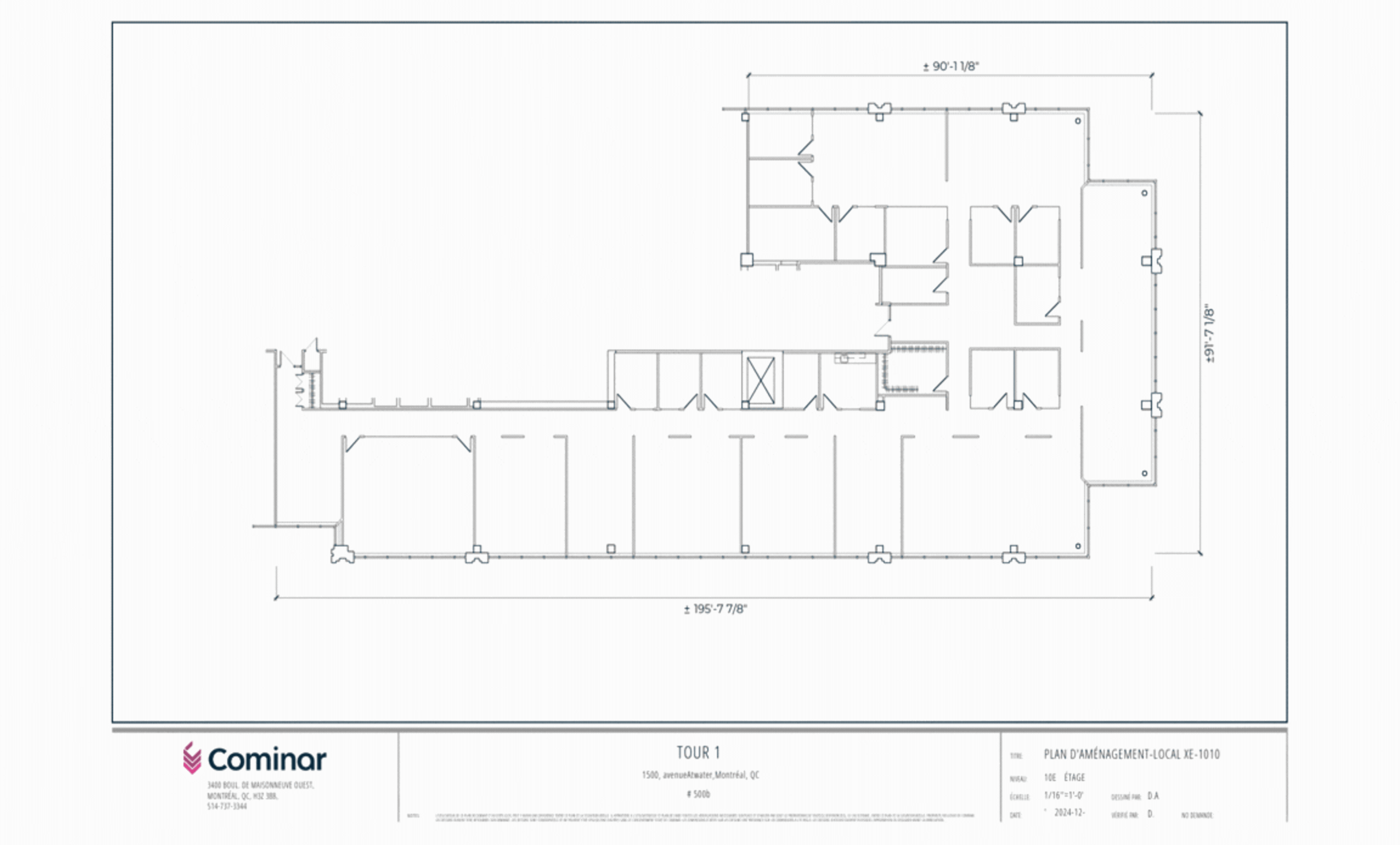 Suite #1010 - Plan 1