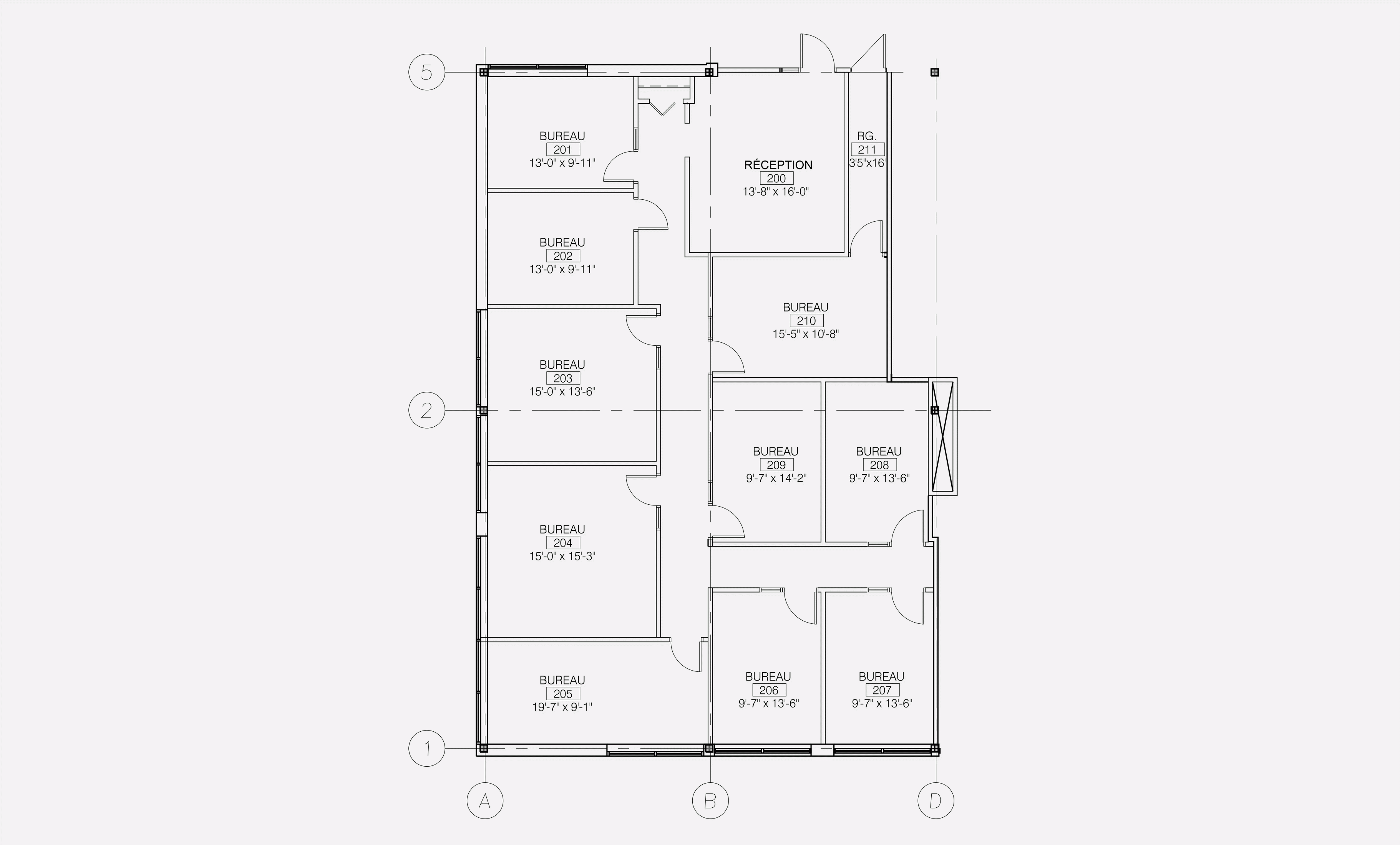 Suite #200 - Plan 1