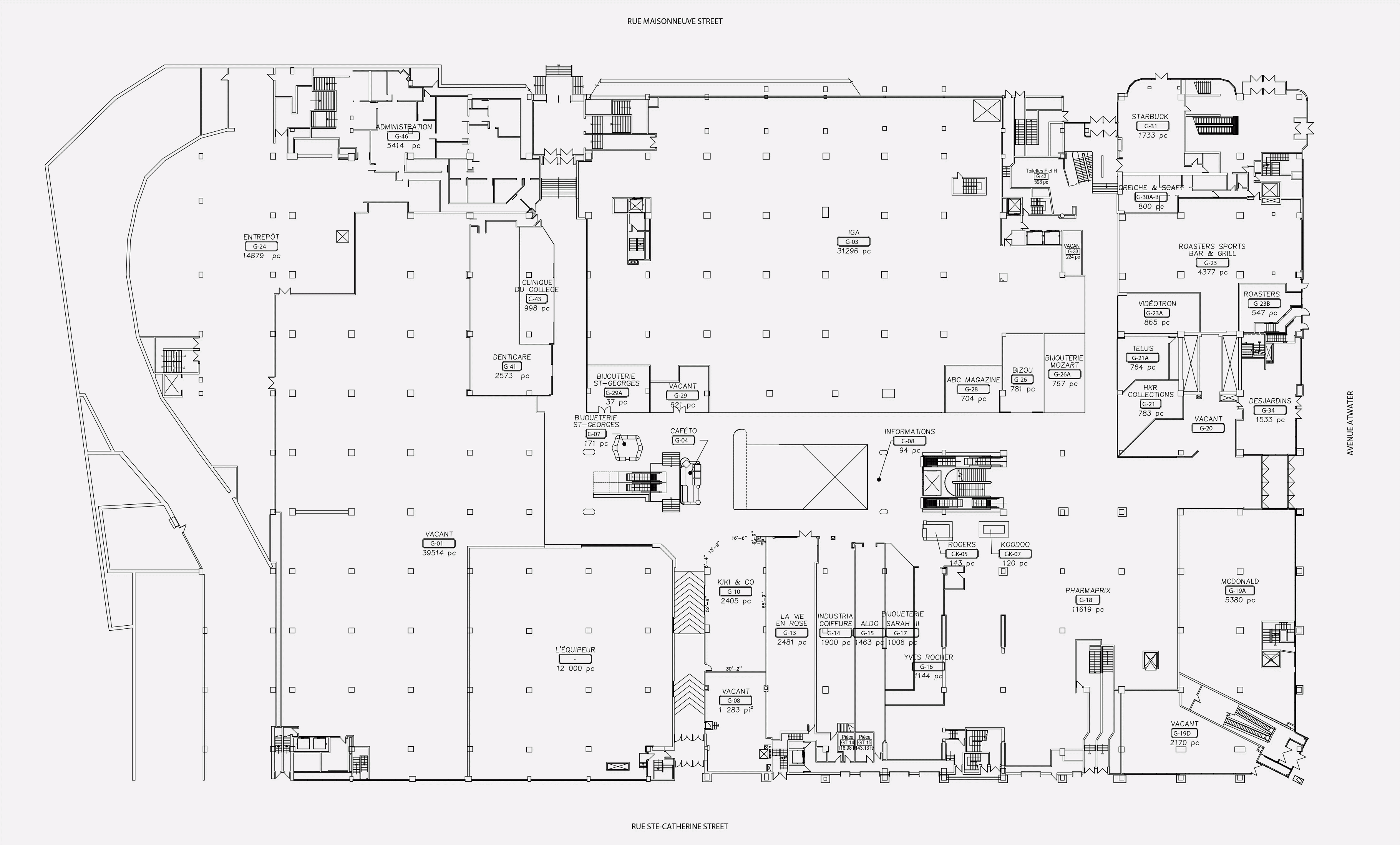 Alexis Nihon Perspectivespace
