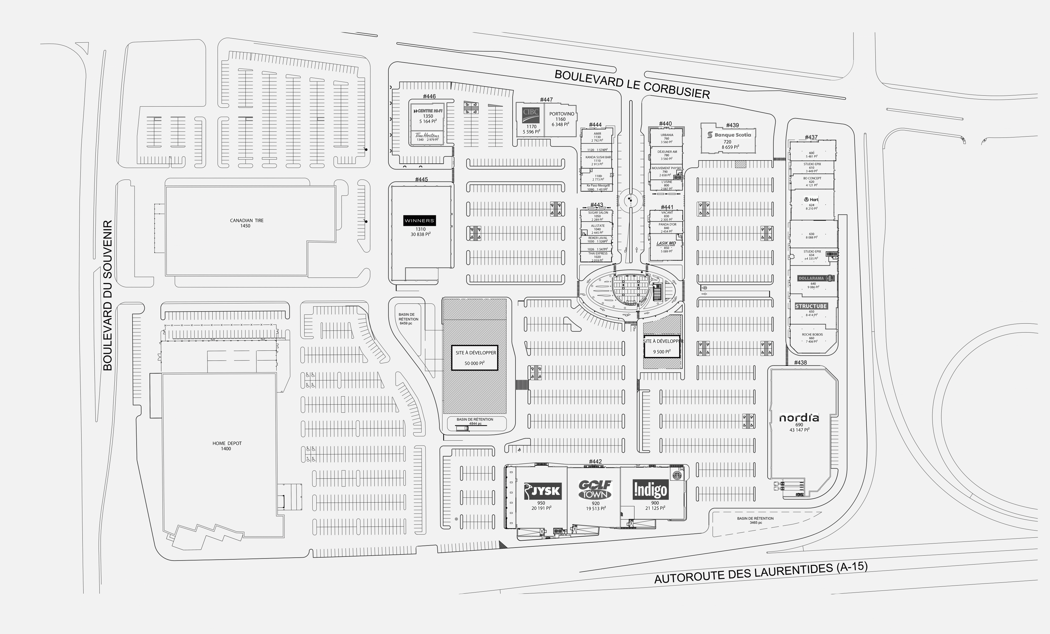 DUO | Quartier Laval - Plan 1