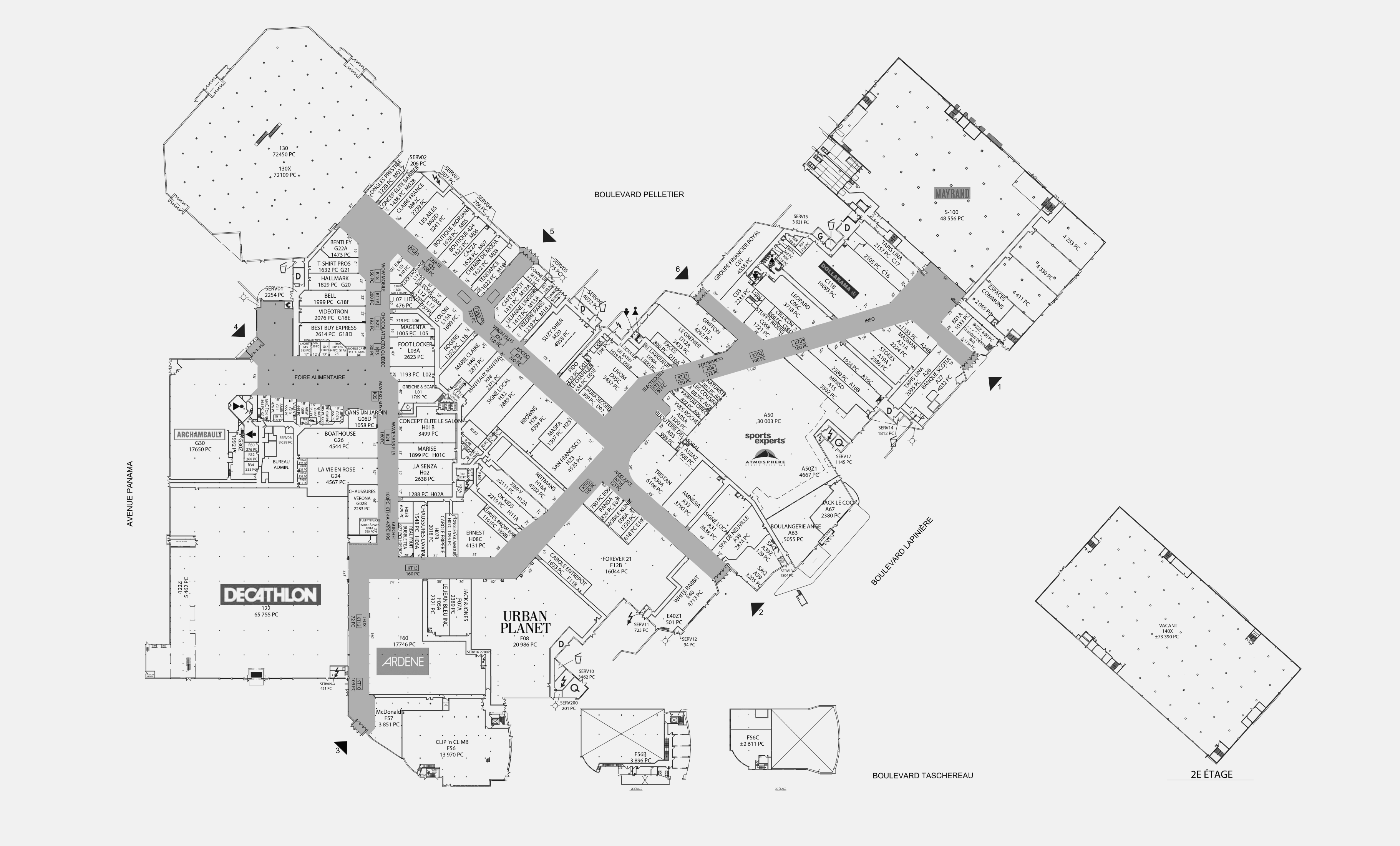 Mail Champlain - Plan 1