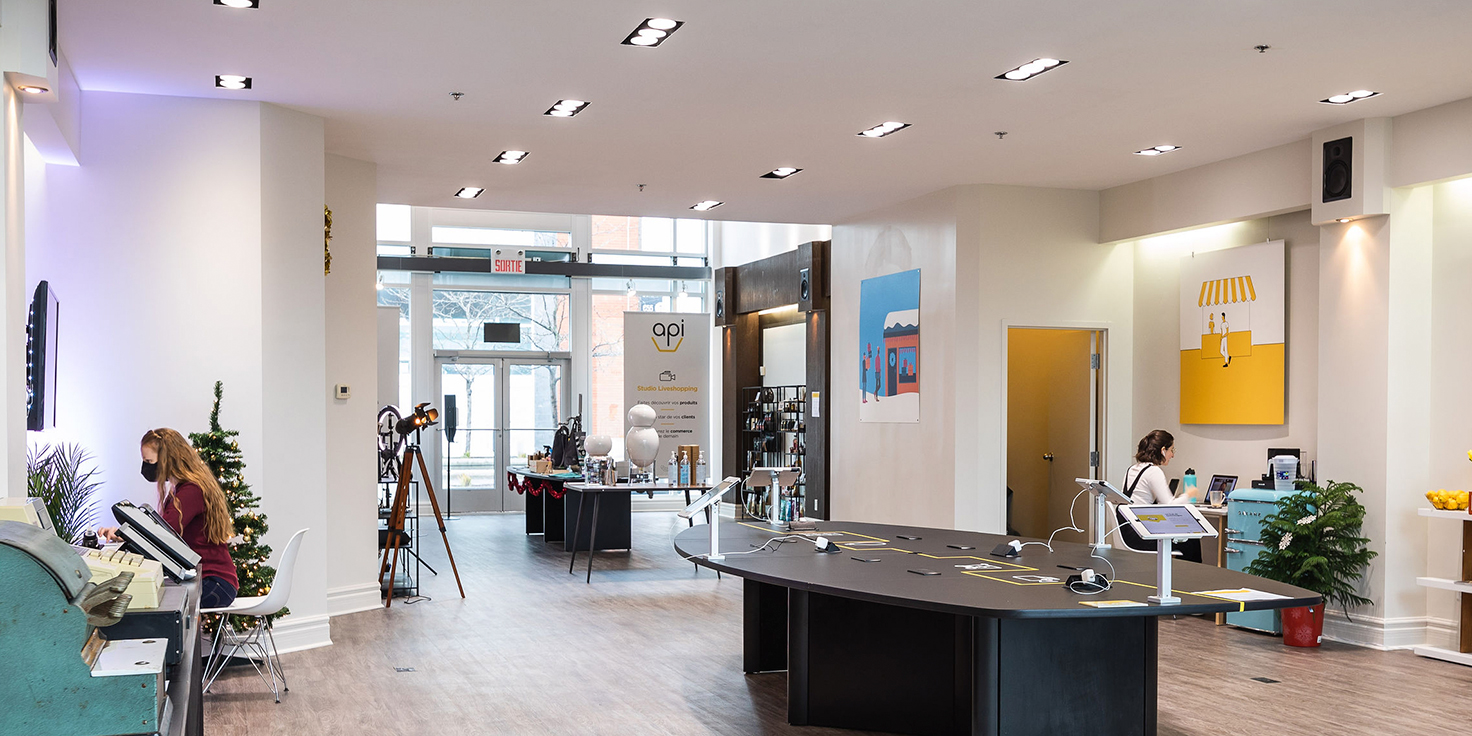 Cominar is proud to showcase Quebec-based technological solutions to empower retailers