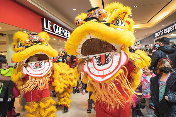 Recap of the Lunar New Year celebrations at Mail Champlain