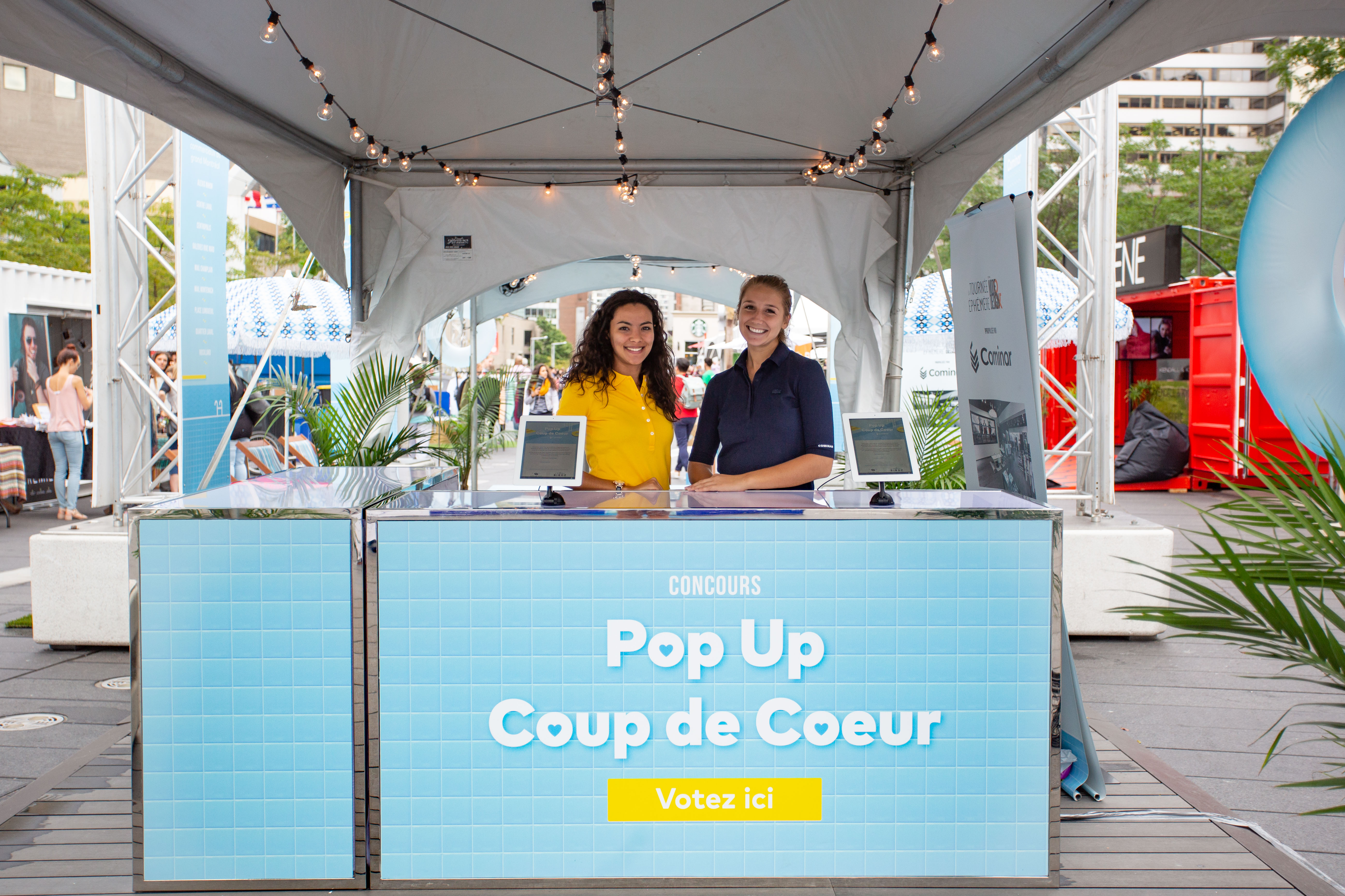 Cominar presents the Pop Up Coup de Cœur Contest at the Fashion and Design Festival 