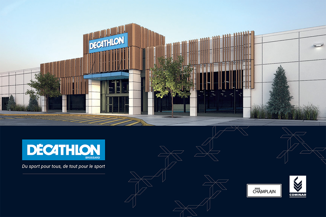 Decathlon Opens at Mail Champlain
